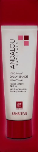 Andalou Naturals 1000 Roses Daily Shade Lotion SPF 18 Perspective: bottom