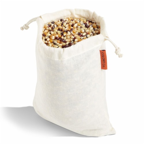 Colony Co. Produce Bags Bulk Food Bags Organic Cotton 6 Pack