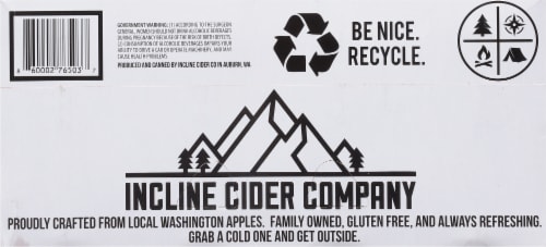 Incline Cider Company Essentials Pack Craft Cider Perspective: bottom