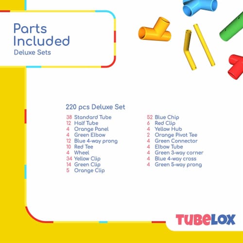 Tubelox deluxe construction set hotsell