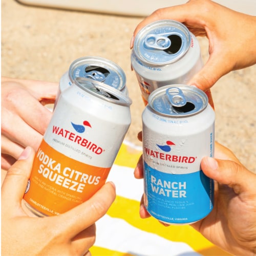Waterbird Ranch Water Tequila Hard Seltzer Perspective: bottom