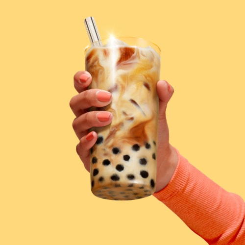 Boba Bam® Brown Sugar Instant Boba Packs Perspective: bottom