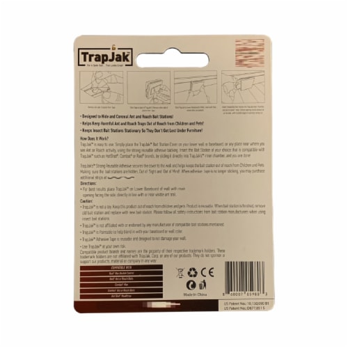 TrapJak Liquid Bait Station Cover Ant Killer & Ortho Home Defense Liquid Ant Baits - 3 Pack Perspective: bottom