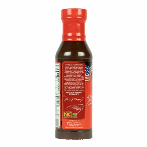 Morgan's Carolina Q Eastern N.C. Vinegar Sauce Bold Tangy Spicy Perspective: bottom