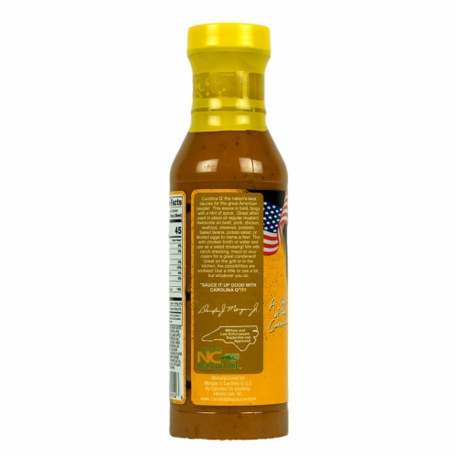 Morgan's Carolina Q Southern Mustard Sauce Bold & Tangy Perspective: bottom