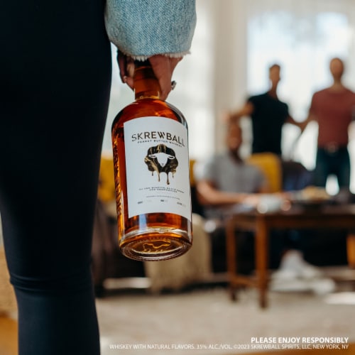 Skrewball Peanut Butter Whiskey Can Perspective: bottom