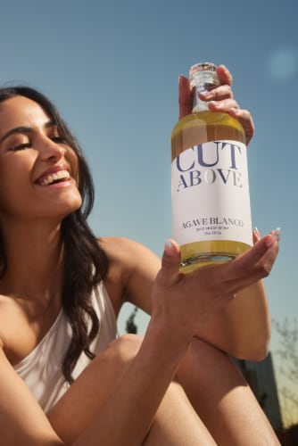 Zero Alcohol Agave Blanco | Premium Zero Proof Tequila Inspired | Alcohol Free Cocktails Perspective: bottom