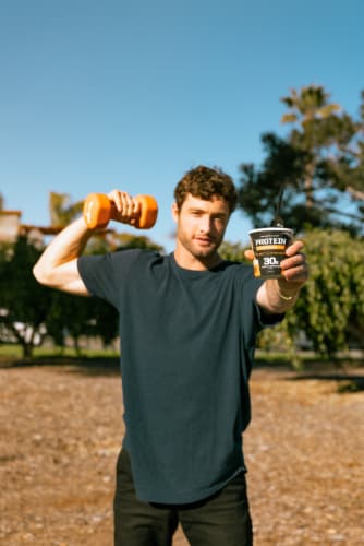 Protein Pints® Peanut Butter Chip Ice Cream Perspective: bottom