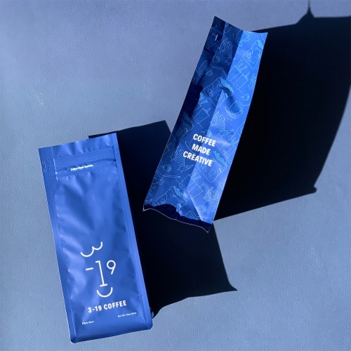 3-19 Coffee Picasso Blend Medium Roast Ground Coffee Perspective: bottom
