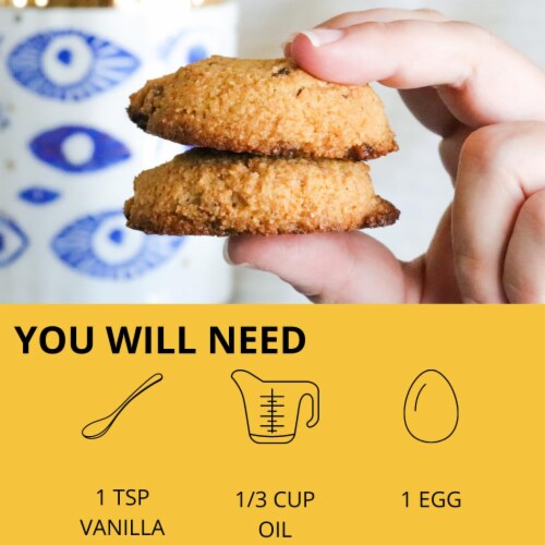 Butter Pecan Cookie Mix I Keto Baking Mix I Sugar Free, Diary Free, Gluten Free, Soy Free Perspective: bottom