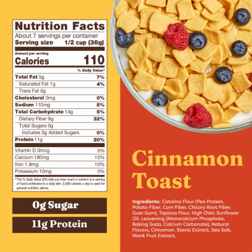 Catalina Crunch® Cinnamon Toast Zero Sugar Cereal Perspective: bottom