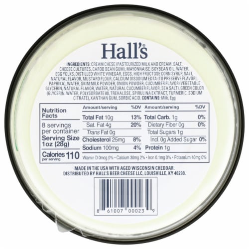 Hall's® Benedictine Cucumber Spread Perspective: bottom
