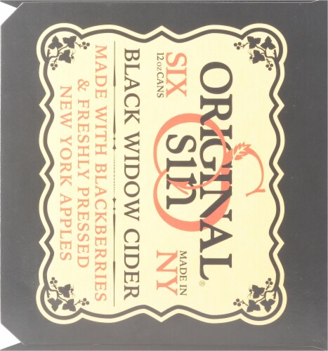 Original Sin Black Widow Cider Perspective: bottom