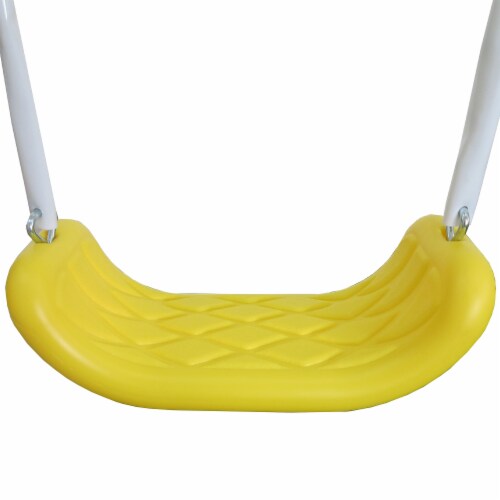 XDP Recreation Playground Galore Outdoor Swing Set with Glider, 3 Swings & Slide Perspective: bottom
