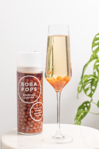 Boba POPS Raspberry Liqueur Perspective: bottom