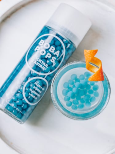 Boba POPS Blueberry Liqueur Perspective: bottom