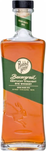 Rabbit Hole Boxergrail Kentucky Straight Rye Whiskey Perspective: bottom