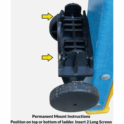 Boxtown Team 3.75 In. x 6 In. Ladder Roller/Carrier LRLC-A001 Perspective: bottom