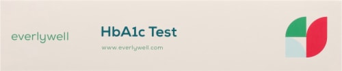 EverlyWell HbA1c Test Kit Perspective: bottom