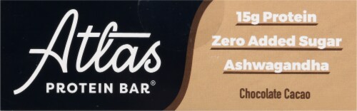 Atlas Bar® Chocolate Cacao Protein Bar Perspective: bottom