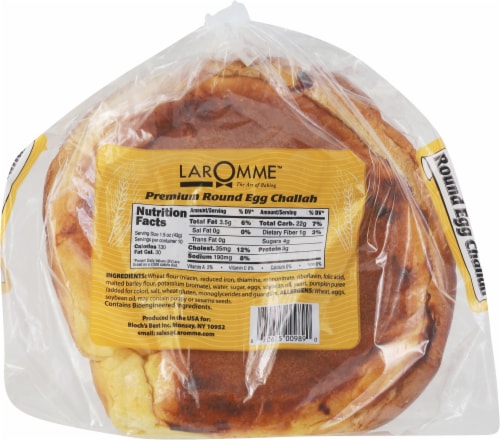 Laromme Round Egg Challah Perspective: bottom
