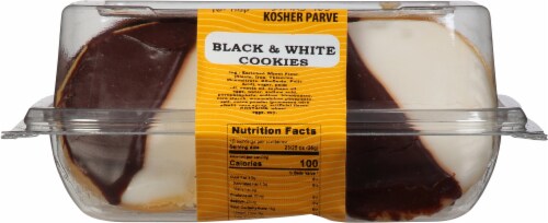 Laromme™ Black and White Iced Cookies Perspective: bottom