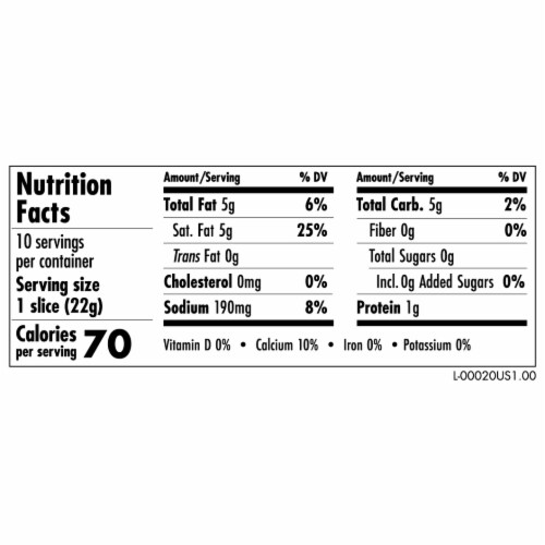 Daiya™ Dairy Free Swiss Sliced Cheese Perspective: bottom