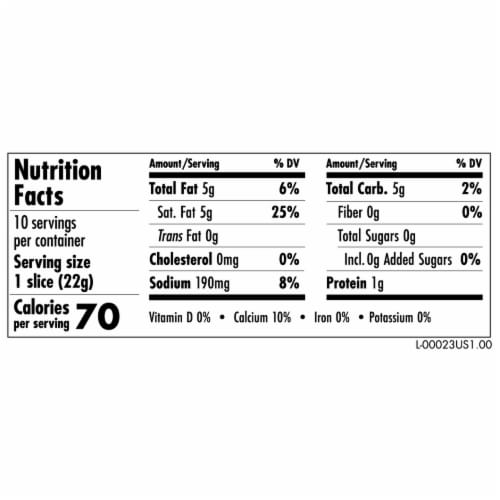 Daiya Dairy Free American Style Vegan Cheese Slices Perspective: bottom