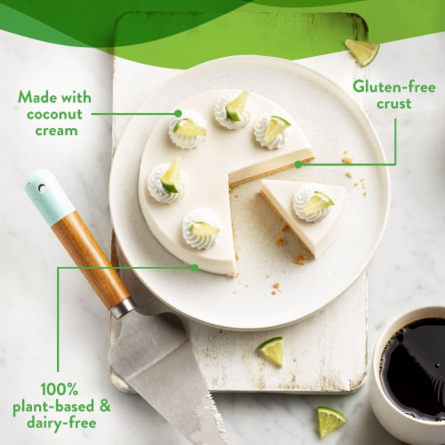 Daiya Dairy Free Gluten Free New York Vegan Cheesecake Perspective: bottom