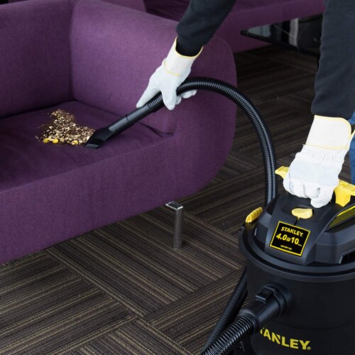 Stanley SL18191P Heavy Duty Portable 10 Gallon Wet Dry Shop Vacuum Cleaner Perspective: bottom
