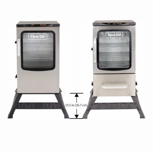 Dyna-Glo® Electric Smoker Leg Assembly Perspective: bottom