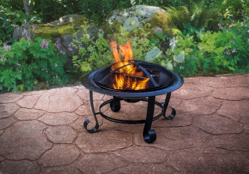 Pleasant Hearth Providence Fire Pit Perspective: bottom