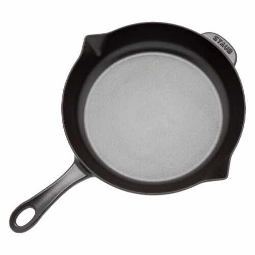 Staub Cast Iron 11-inch Traditional Skillet - Matte Black