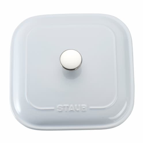 Staub Ceramic 9-inch X 9-inch Square Covered Baking Dish - White Perspective: bottom
