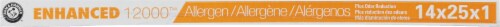 Arm and Hammer™ Odor Reduction & Allergen Air Filter Perspective: bottom