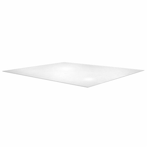 Cleartex Floortex Ultimat 48 x 118  Rectangular Chair Mat for Carpets Polycarbonate Perspective: bottom