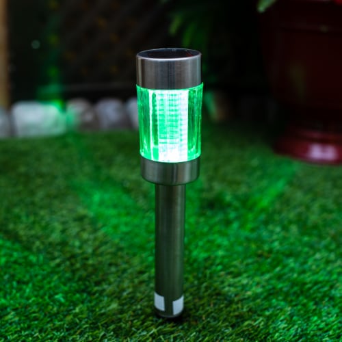 Crosslight Solar Path Light - Multi-Color Perspective: bottom