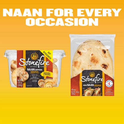 Stonefire® Naan Dippers® Perspective: bottom