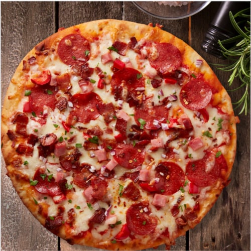 Stonefire® 8.5 Thin Pizza Crust Perspective: bottom