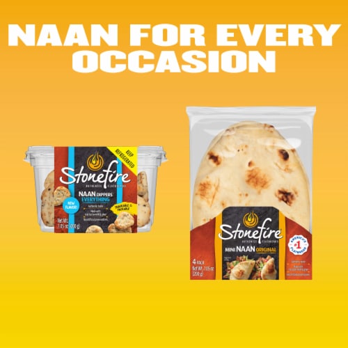 Stonefire® Everything Naan Dippers® Perspective: bottom