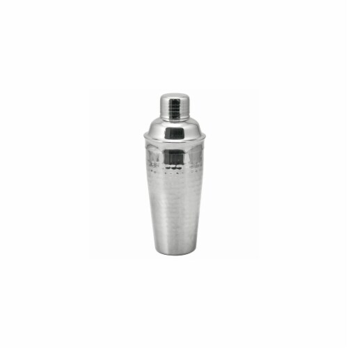 Viski Hammered Stainless Steel Cocktail Shaker Perspective: bottom