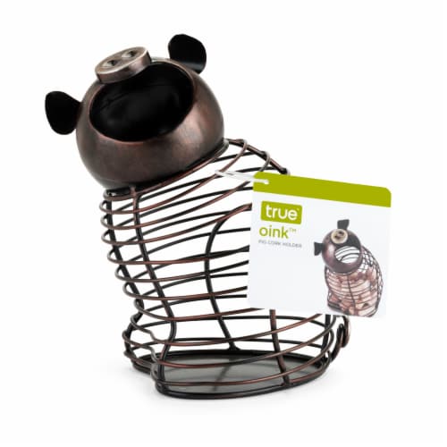 Oink™ Pig Cork Holder by True Perspective: bottom