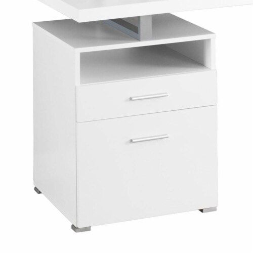 Monarch Specialties 60 Modern Home Computer Desk with Filing