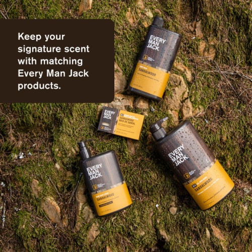 Every Man Jack® Sandalwood Hydrating Men's Body Wash for All Skin Types Perspective: bottom