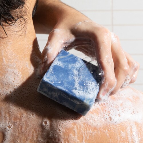 Every Man Jack Mens Cold Plunge Bar Soap, Glacier Bay Perspective: bottom