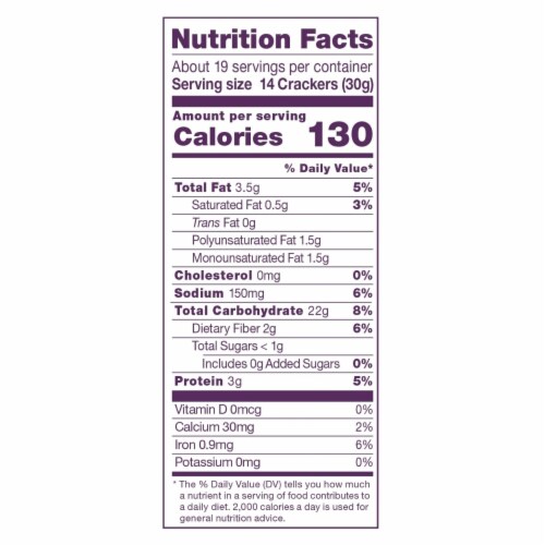 Crunchmaster 5 Seed Multi-Grain Cracker with Olive Oil, 20 Ounce Perspective: bottom