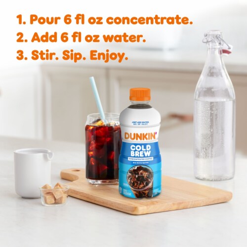 Dunkin’ Cold Brew Concentrated Coffee Perspective: bottom
