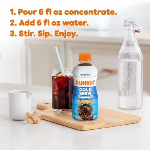 Dunkin’ Caramel Artificially Flavored Cold Brew Concentrated Coffee Perspective: bottom