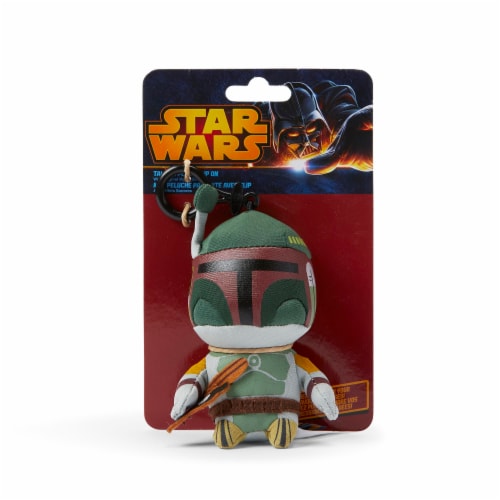 Star Wars Mini Talking Plush Toy Clip On - Boba Fett Perspective: bottom