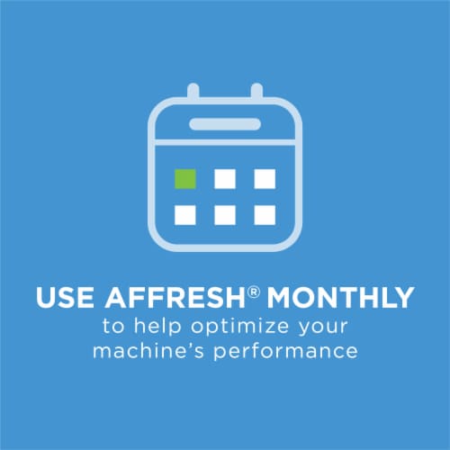 affresh Washing Machine Cleaner Tablets Perspective: bottom